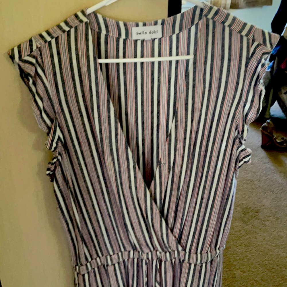 Bella Dahl Rosalie Ruffled Sleeve Romper